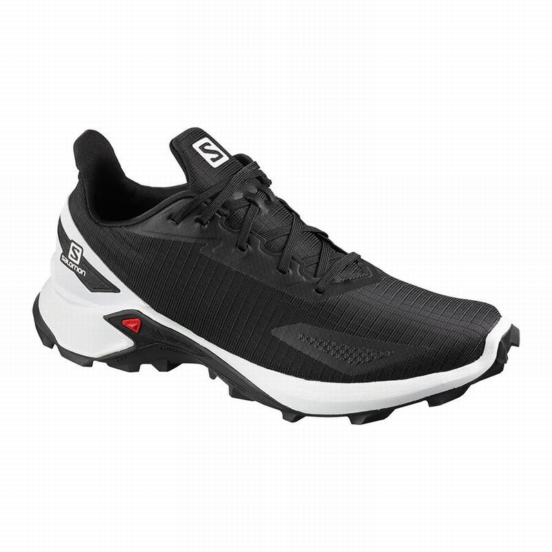 Zapatillas Trail Running Salomon Hombre Negras / Blancas - Salomon Argentina ALPHACROSS BLAST ,56871